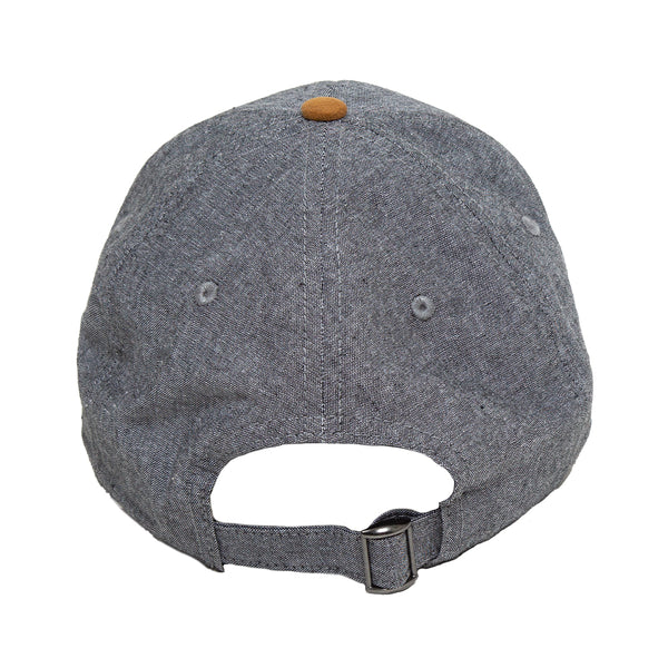 GA heart two tone suede and grey hat back Galey Alix