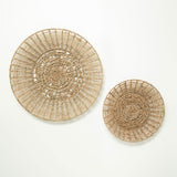 Seagrass with sass handwoven seagrass circular wall art hanging Galey Alix