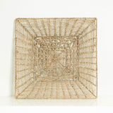 Seagrass with sass handwoven seagrass square wall art 24 inch Galey Alix
