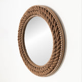 The MaryAnn hand braided rope mirror angled shot Galey Alix